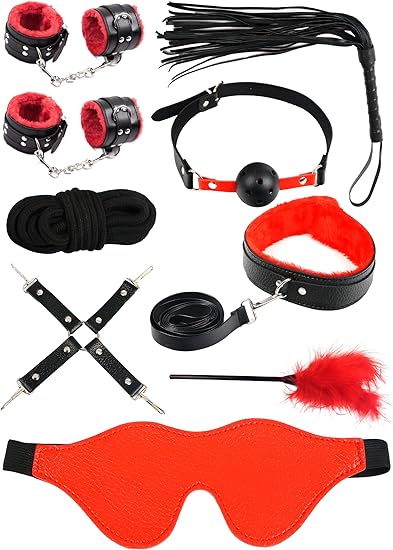 PlayfulBeginnings BDSM Fetish Restraint Gear Set-1