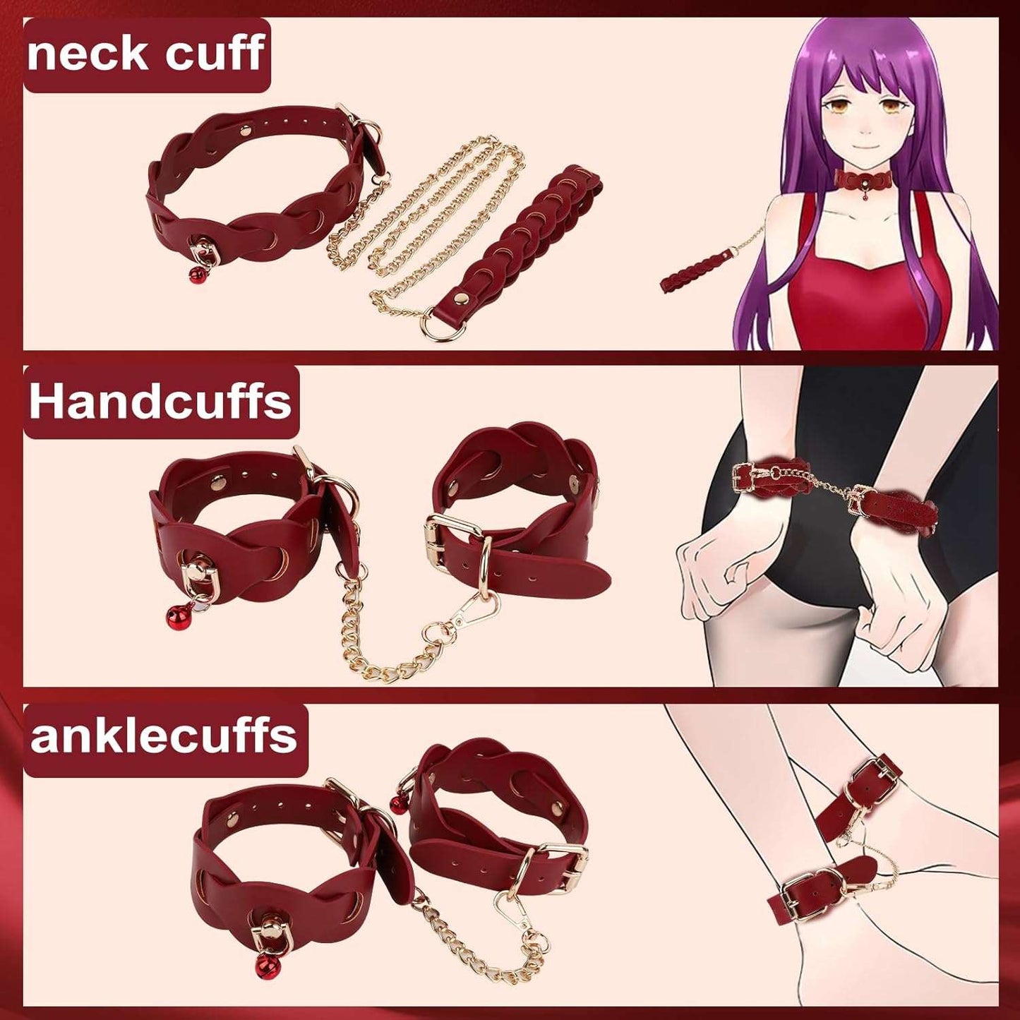 Multi Combination BDSM Bondage Kit-3