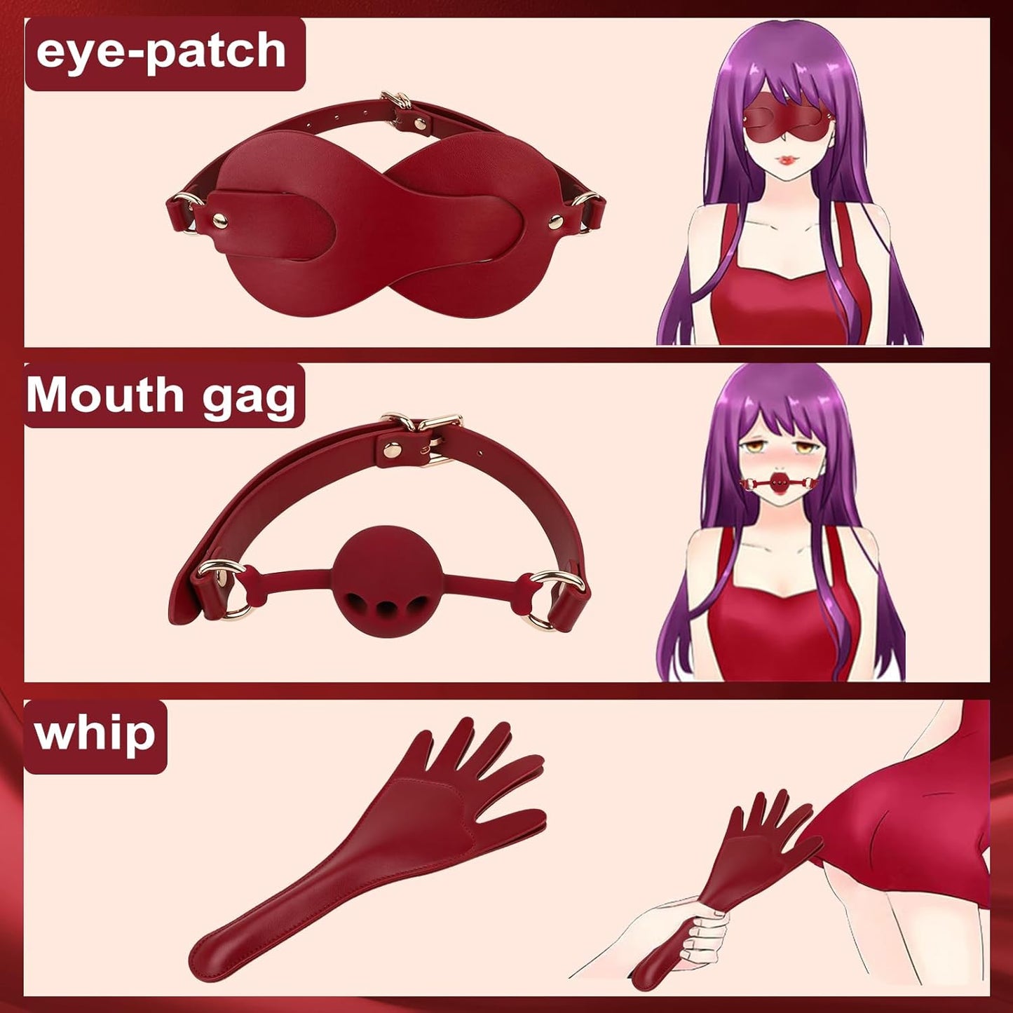 Multi Combination BDSM Bondage Kit-4