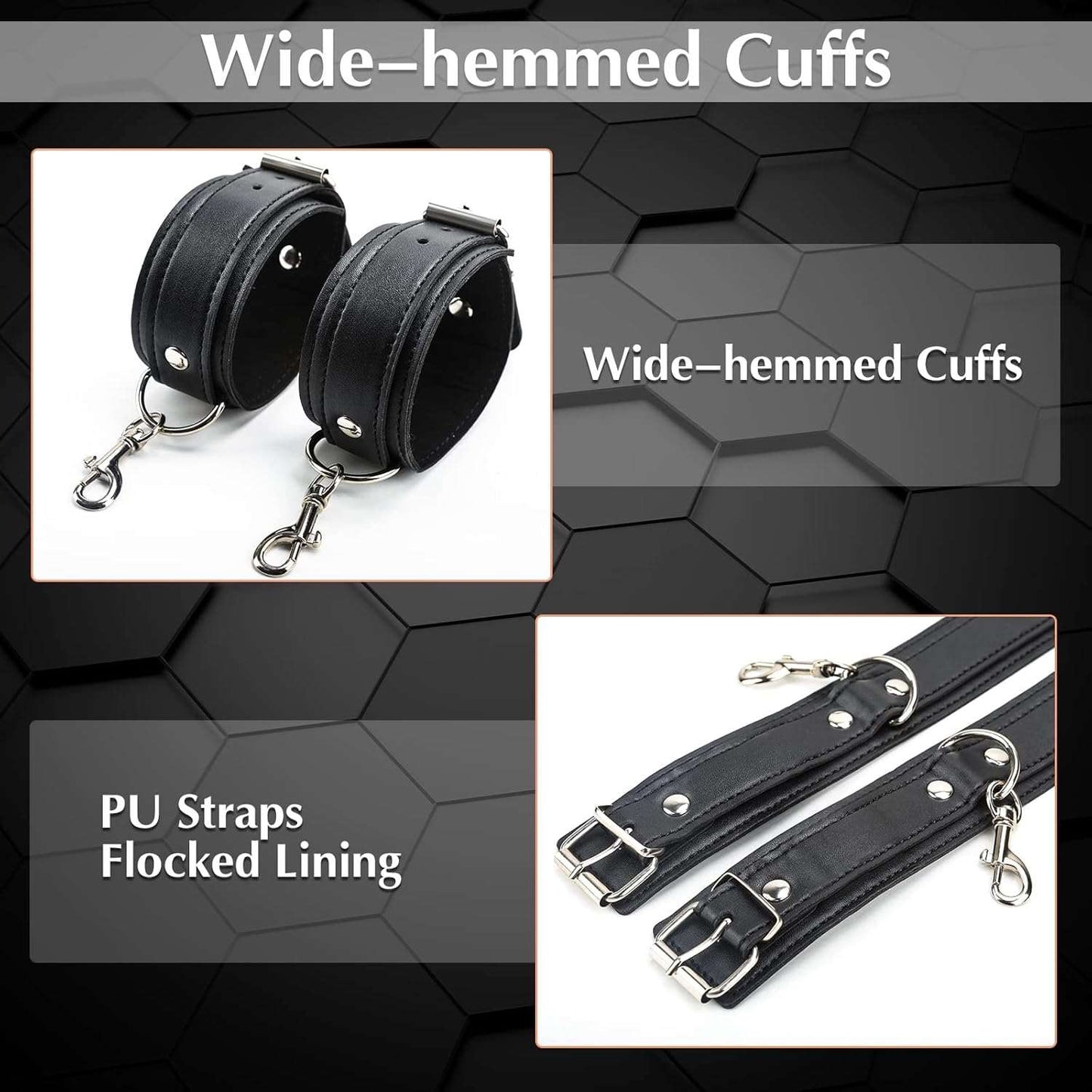 TetheredComfort BDSM Bondage Essentials Kit-3