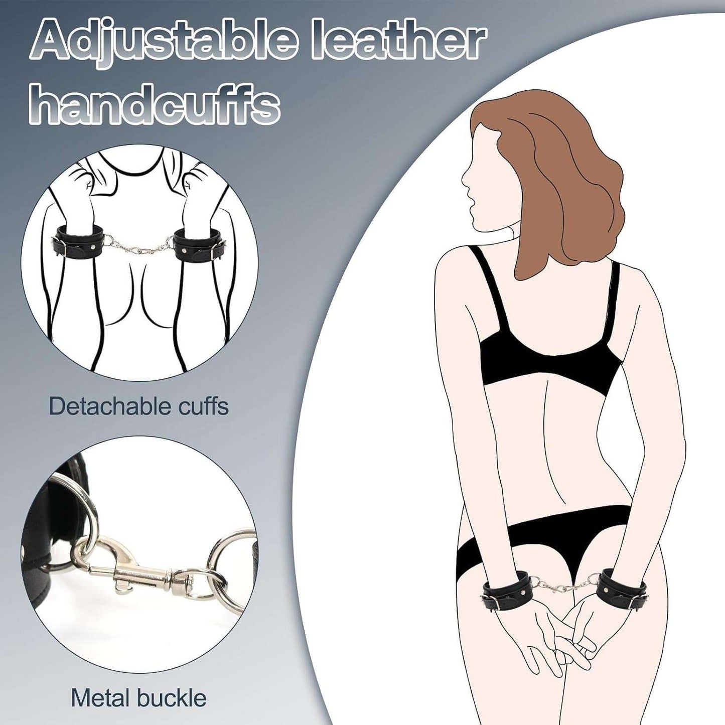 TripleTether BDSM Bondage Restraints-1