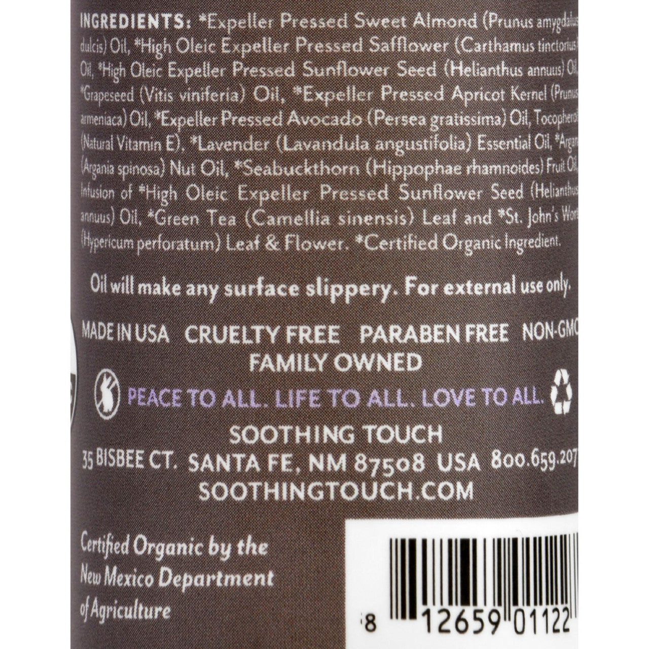 Soothing Touch Bath, Body And Massage Oil Lavender (1x4 OZ)-1