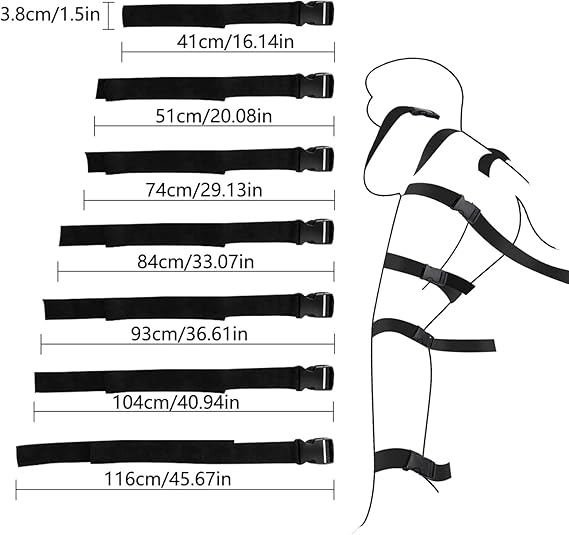 SecureFit BDSM Buckle Bondage Kit-4