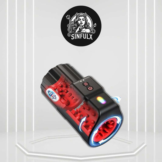 PeakTube Automatic Blowjob Male Masturbator-0