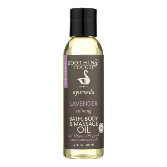 Soothing Touch Bath, Body And Massage Oil Lavender  (1x4 OZ)-0