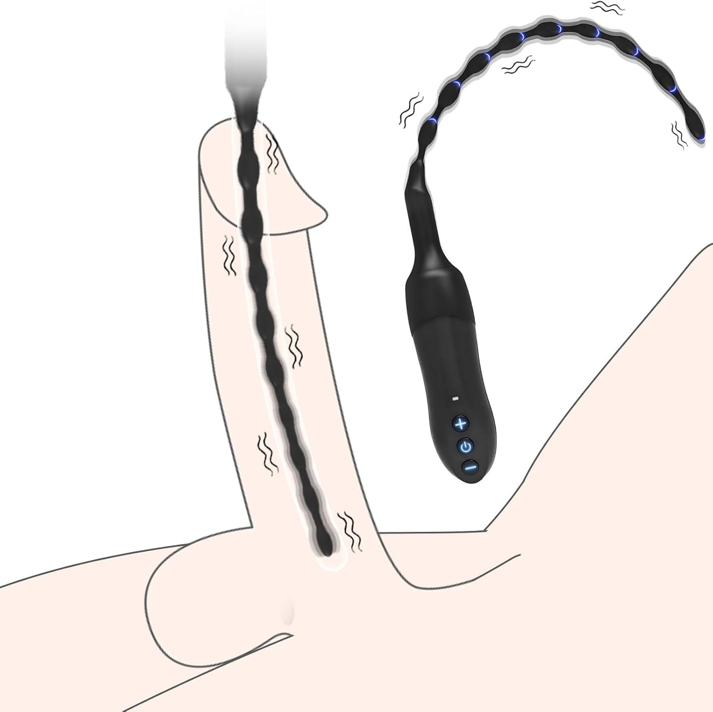 MalePlug Vibrating Urethral Stimulation Masturbator-1