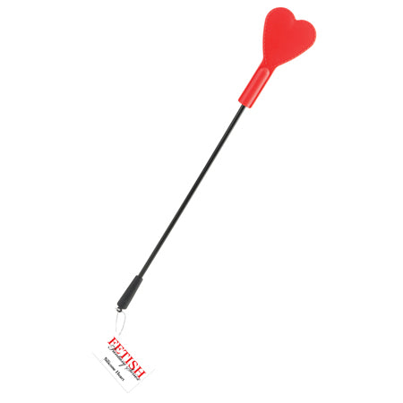 Fetish Fantasy Series Silicone Heart Crop Red-0