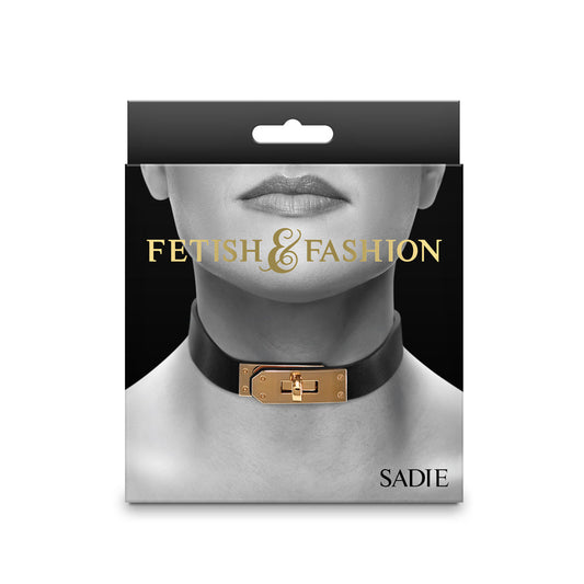 Fetish & Fashion Sadie Collar Black-0