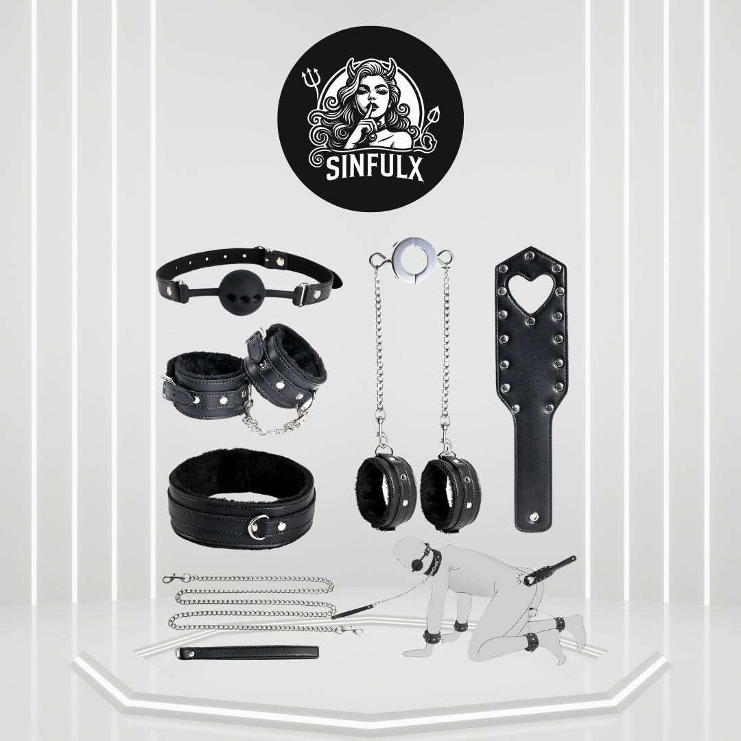 RelianceTies BDSM Bondage Restraint Kit-0