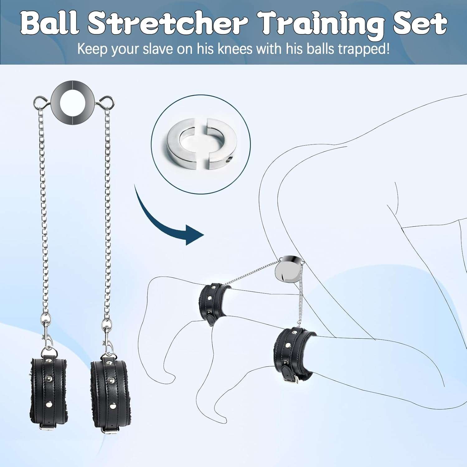 RelianceTies BDSM Bondage Restraint Kit-1