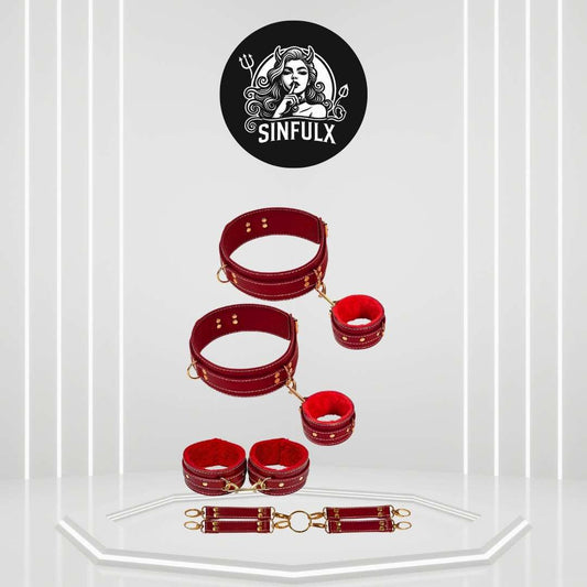 SecureFour Exciting BDSM Bondage Restraints Kit-0